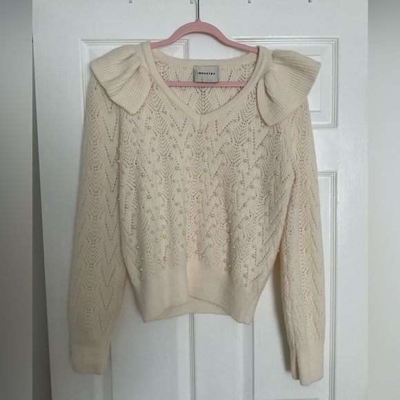 Pearl Ruffle Sweater - Picture 1 of 1